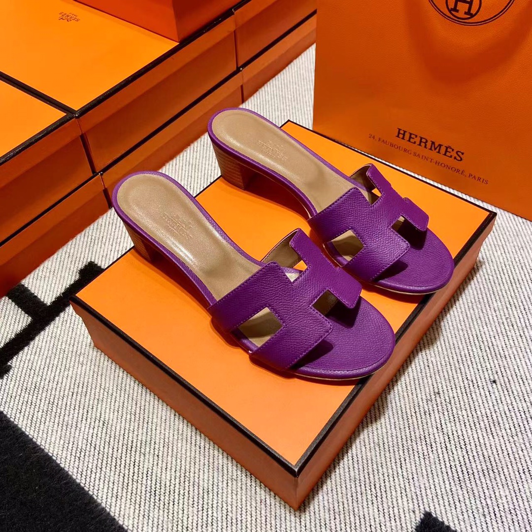 에르메스 올수공 오아시스 슬리퍼 샌들 앱송 46